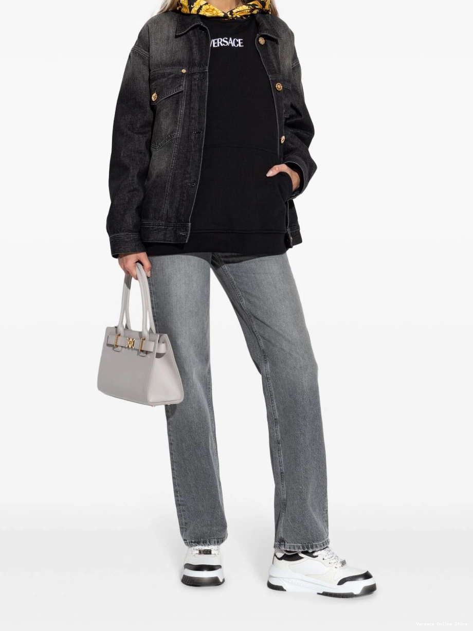Affordable Versace jacket Barocco Women denim 0416